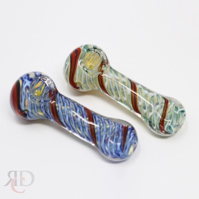 GLASS PIPE/ MIX COLOR GP3025 1CT